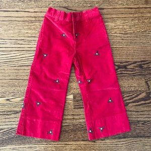 Hartstrings Red Cord Holly Pants